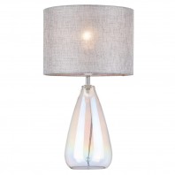 Mercator-Devon Table Lamp - Silver